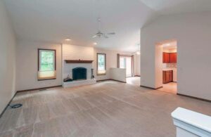 Whole House Remodel living room before