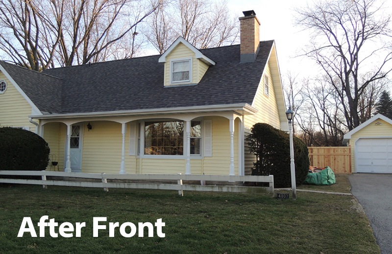 Exterior remodel - new breezeway