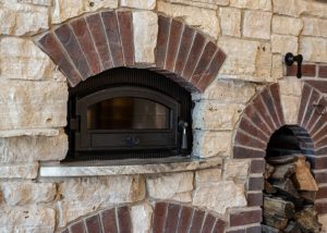 Masonry Heater Doubles as an Oven