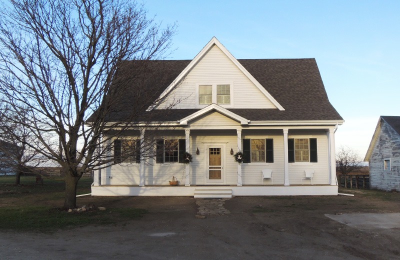 Custom-Built Country Home - front