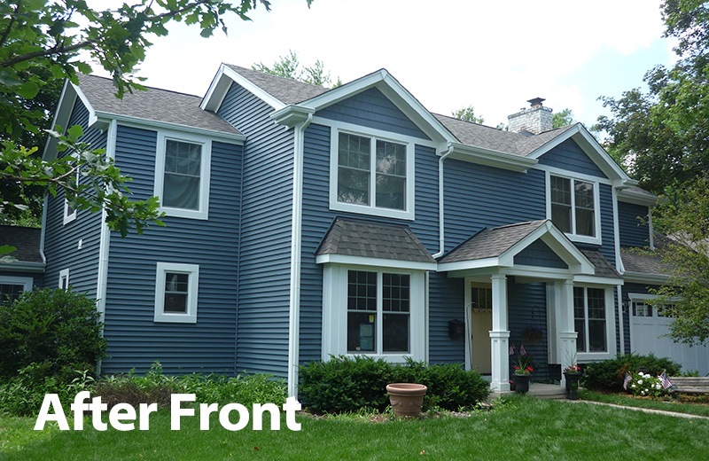 Exterior remodel - new breezeway