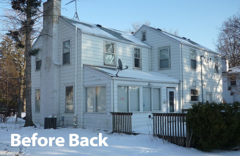 Exterior remodel - oldbreezeway