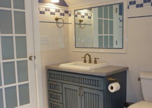 Historic whole house renovation - bathroom