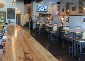 Commercial renovate - dine-in seating and bar