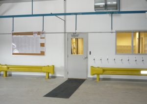Commercial renovation - loading dock service door