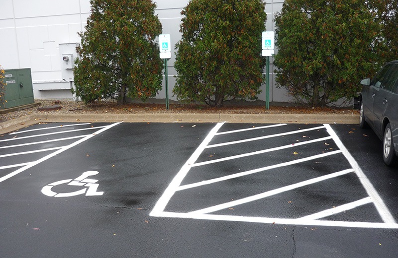 Commercial renovation - parking lot upgrades