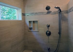 Custom built home - shower details
