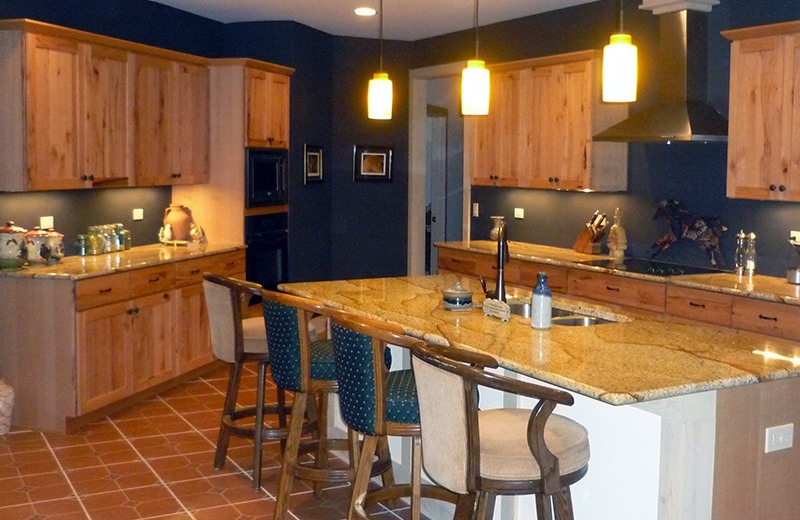 Custom built home - kitchen
