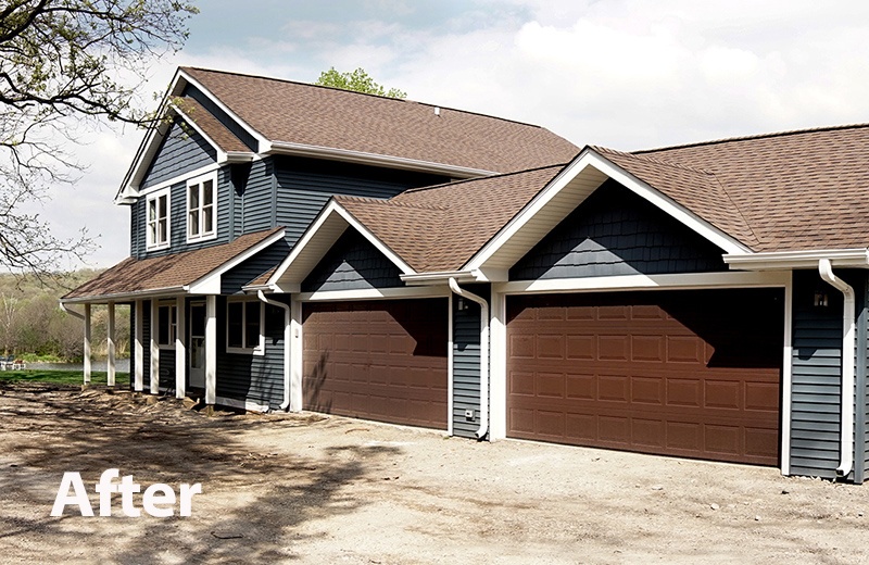 Exterior remodel - new breezeway