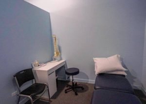 White box build out - new private examining room