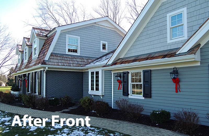 Exterior remodel - new breezeway