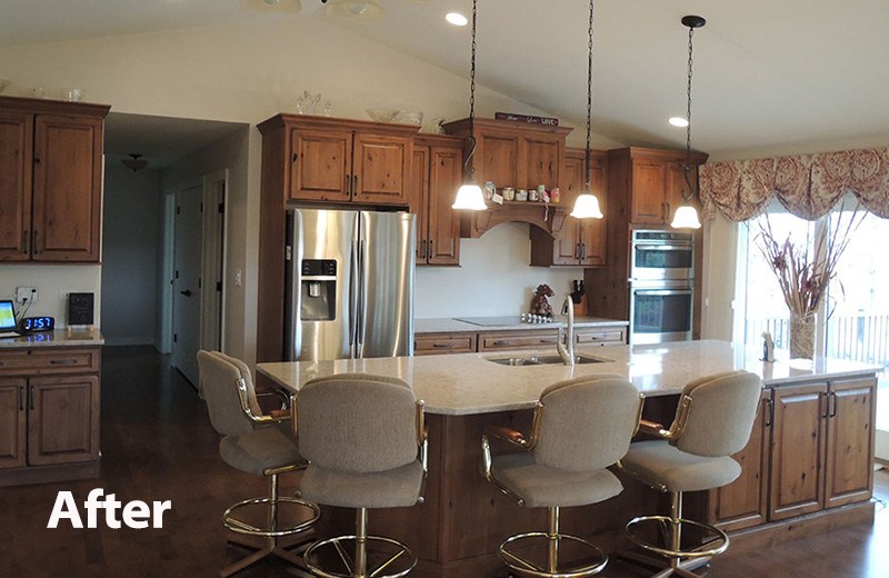 Exterior remodel - new breezeway