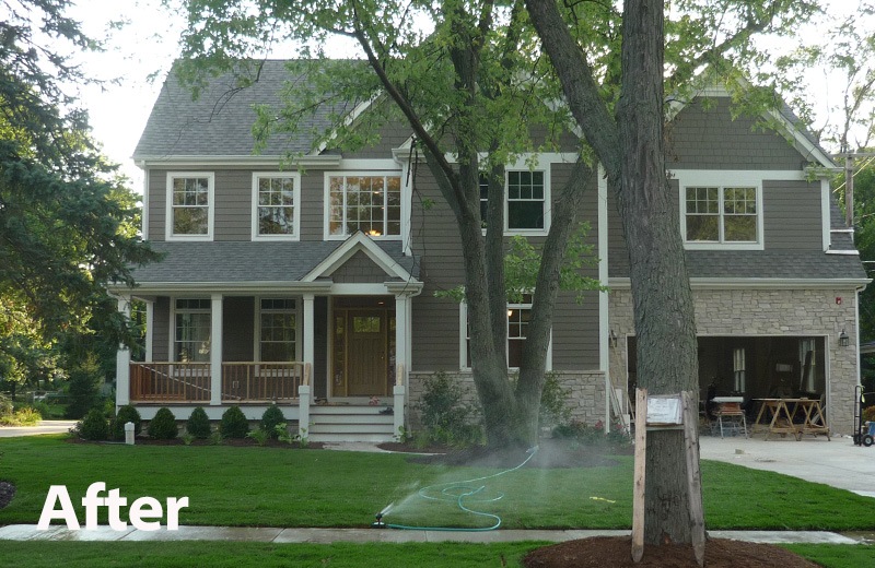 Exterior remodel - new breezeway