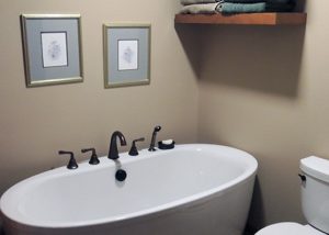 Remodeling inside and out - soaking tub
