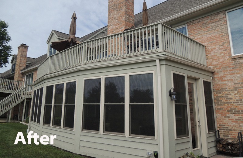 Exterior remodel - new breezeway