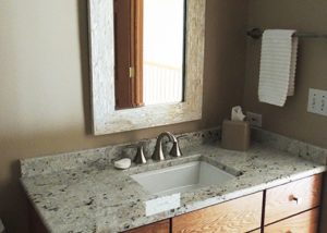 Remodeling inside and out - bathroom