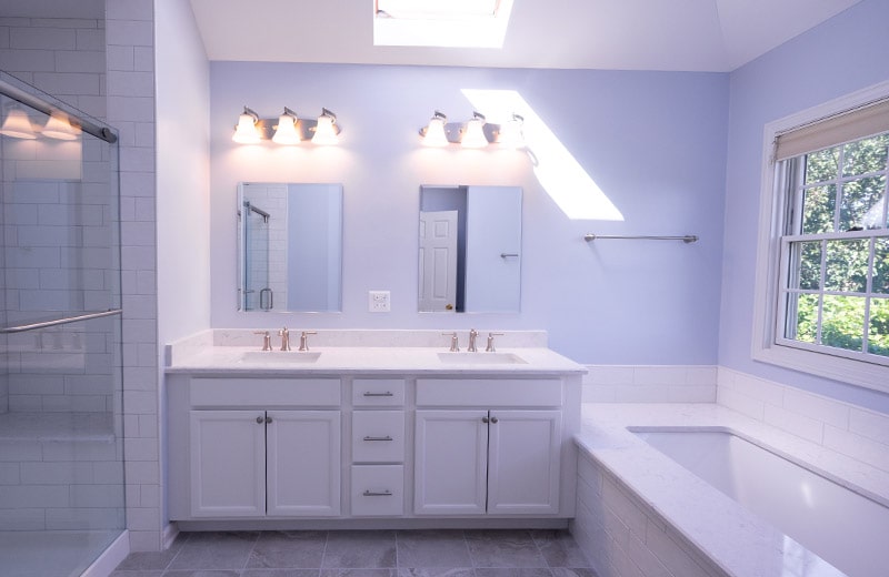 Master Bathroom Dual Vanities
