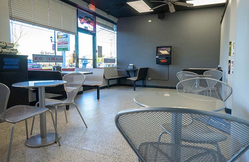 New Expanded Eating Area