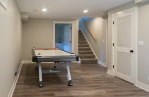 Historic Home gets a Finished Basement