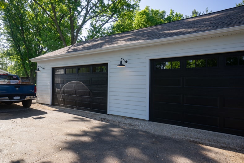 New 4 Car Garage