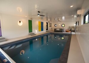 Indoor Pool in Custom Buildt Home
