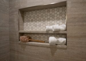 Shower Details in Master Bath