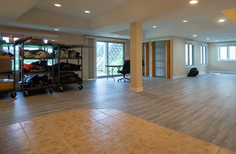 basement before